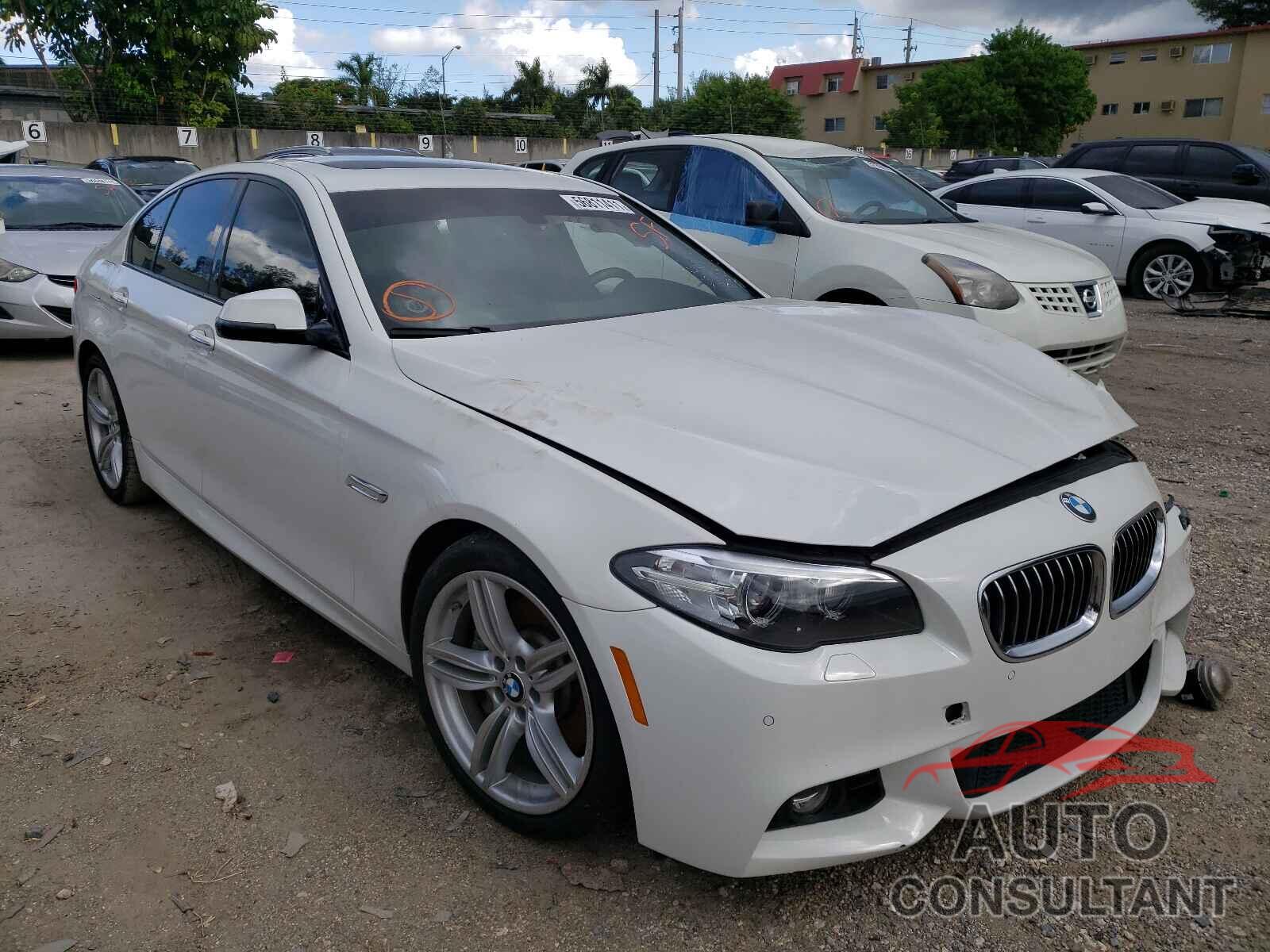 BMW 5 SERIES 2016 - WBA5B1C52GG551705