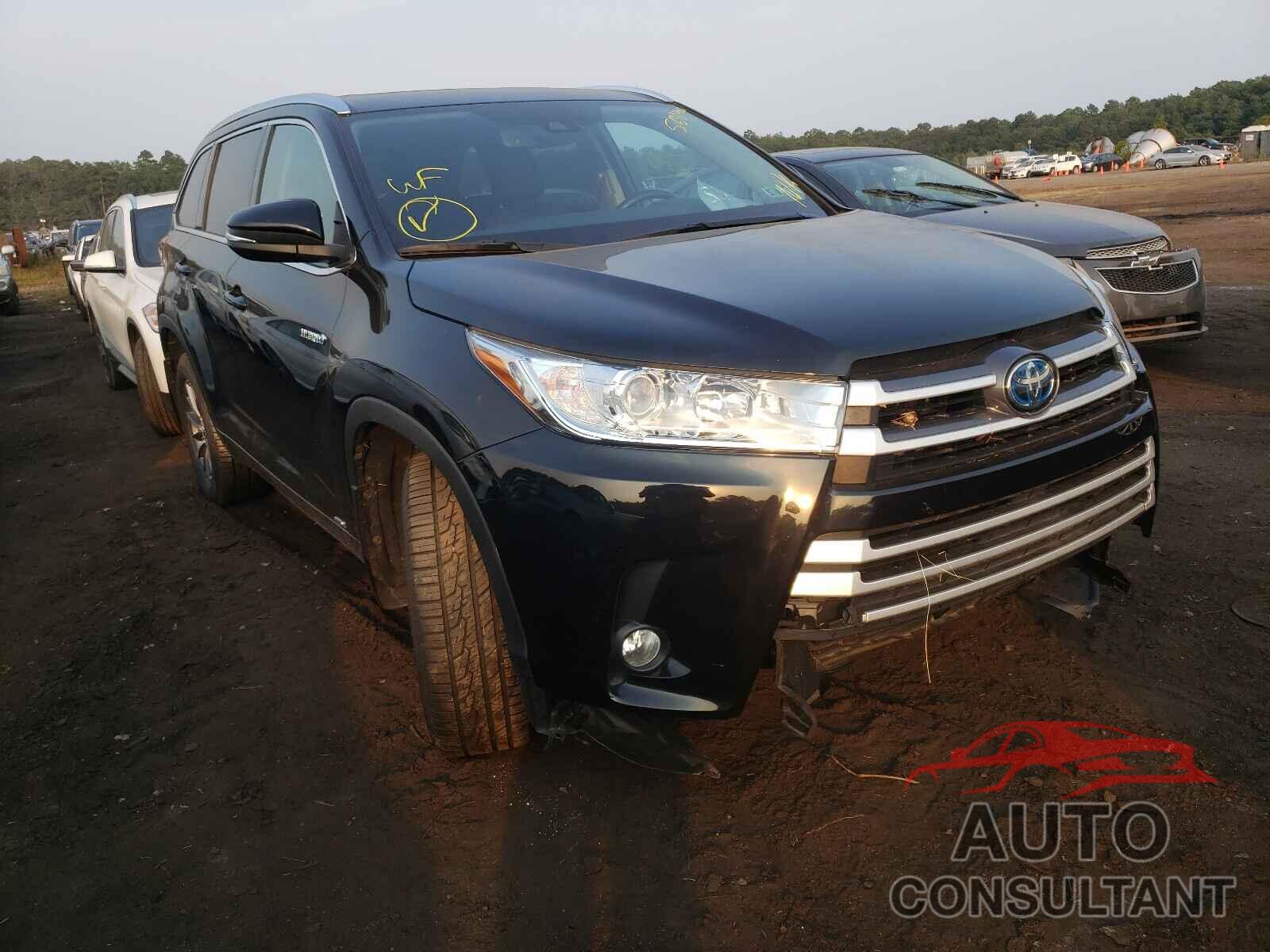 TOYOTA HIGHLANDER 2018 - 5TDJGRFH9JS041131