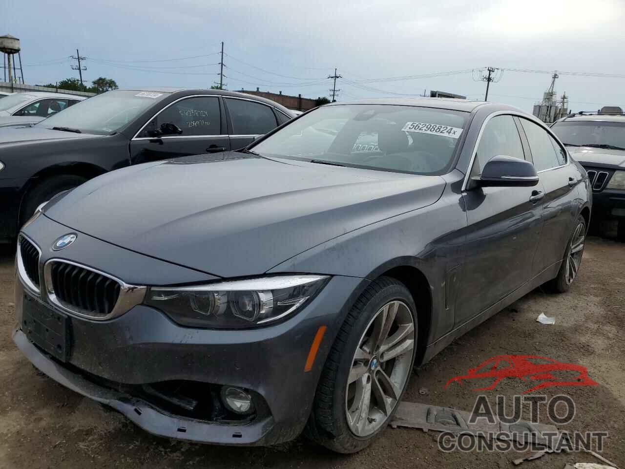 BMW 4 SERIES 2018 - WBA4J7C58JBH14012