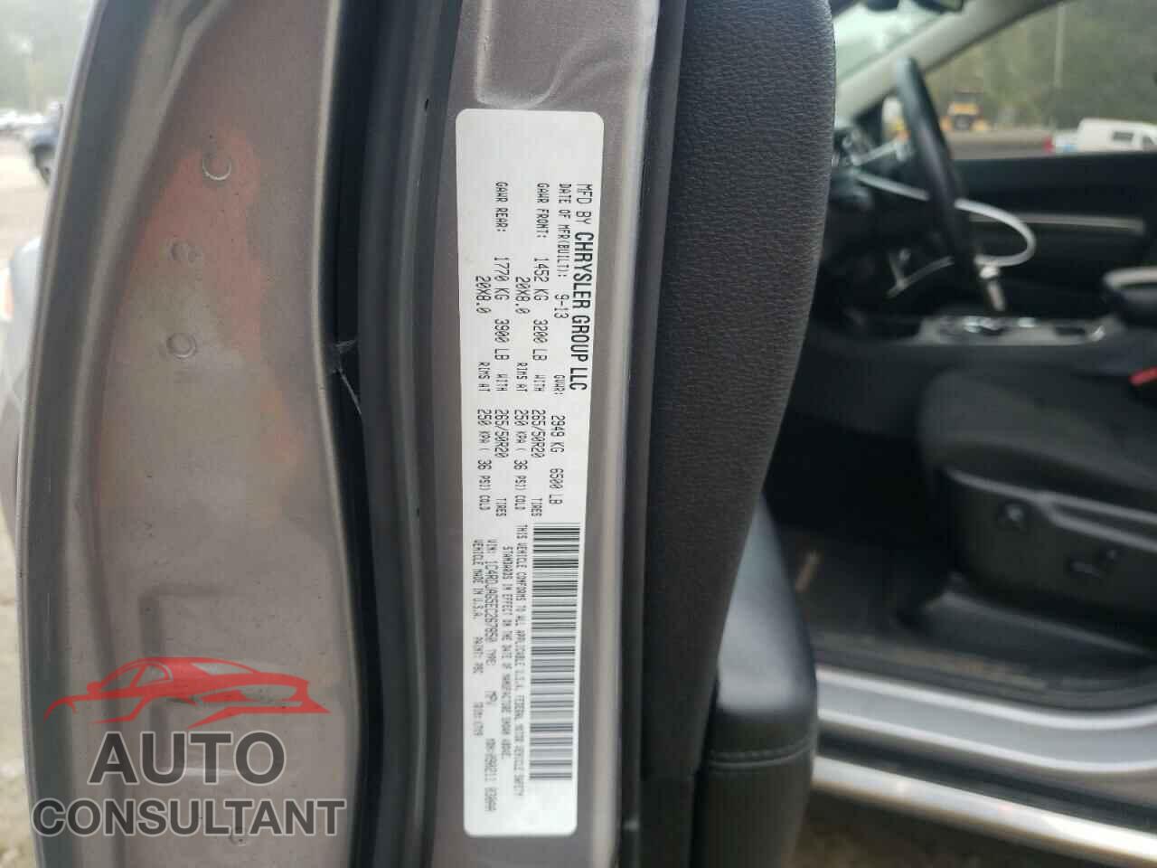 DODGE DURANGO 2014 - 1C4RDJAG5EC267850