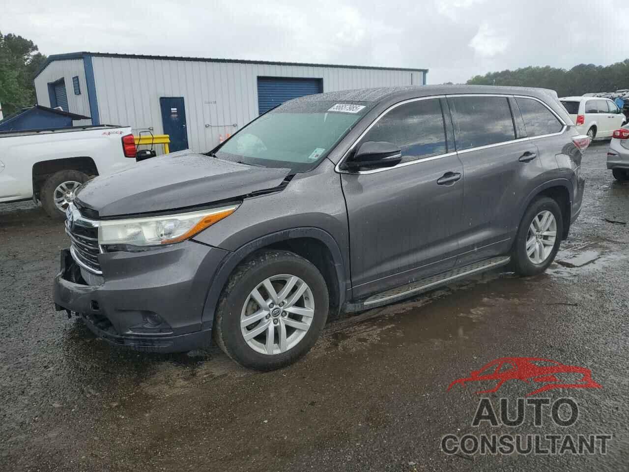 TOYOTA HIGHLANDER 2016 - 5TDZARFH0GS018303