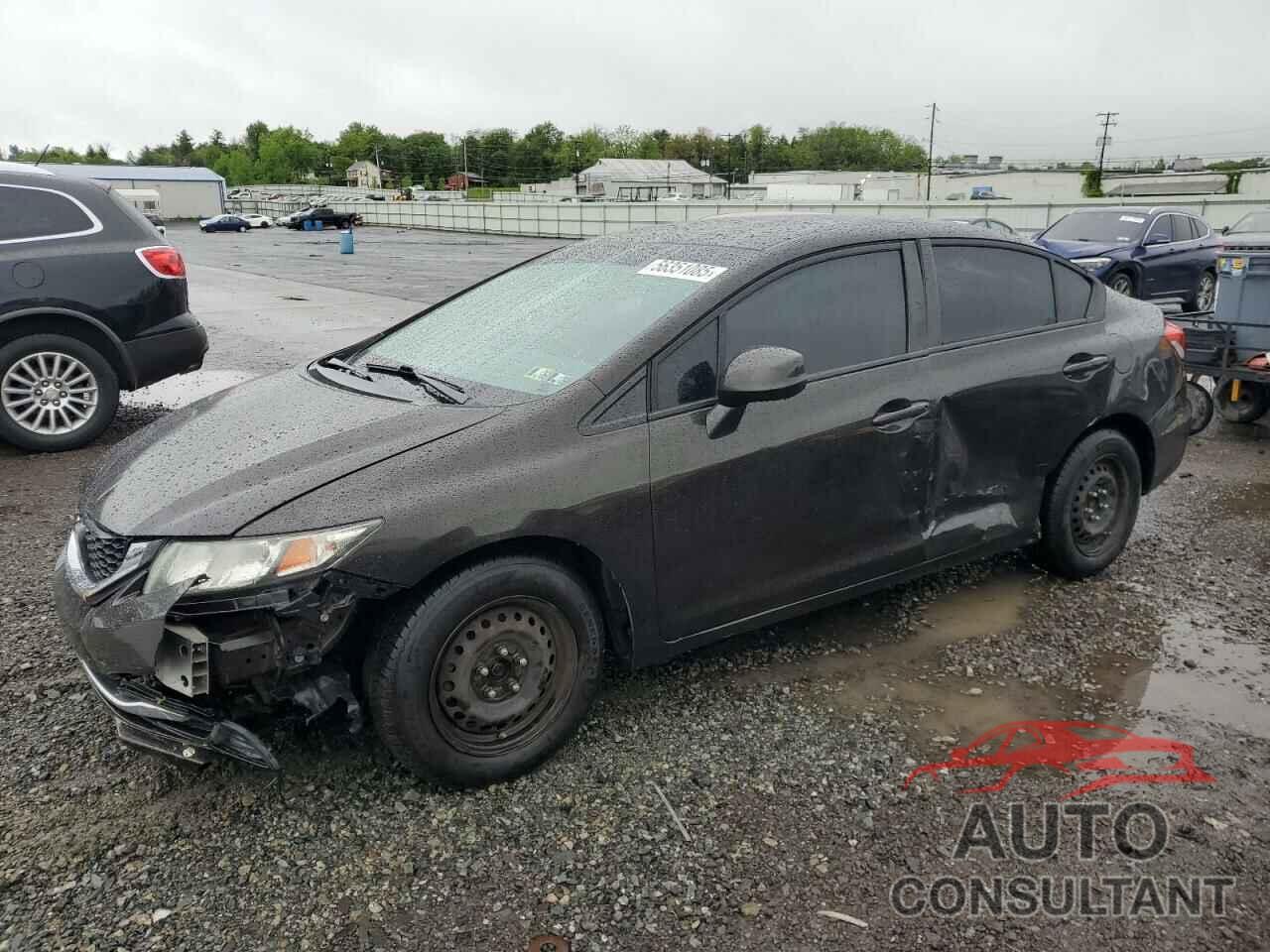 HONDA CIVIC 2013 - 2HGFB2F58DH586839