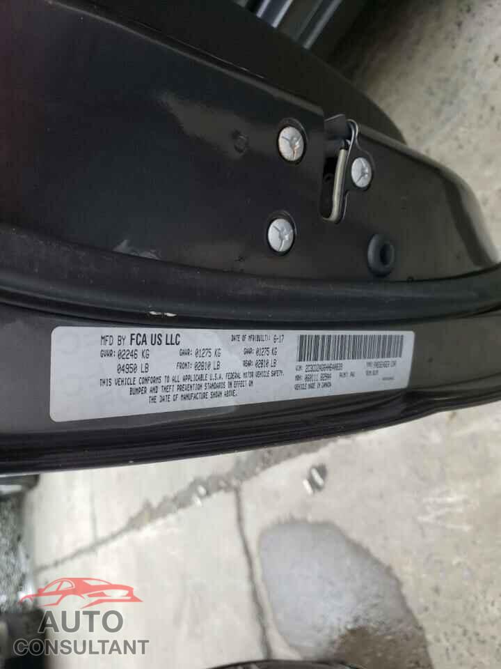 DODGE CHALLENGER 2017 - 2C3CDZAG6HH640839