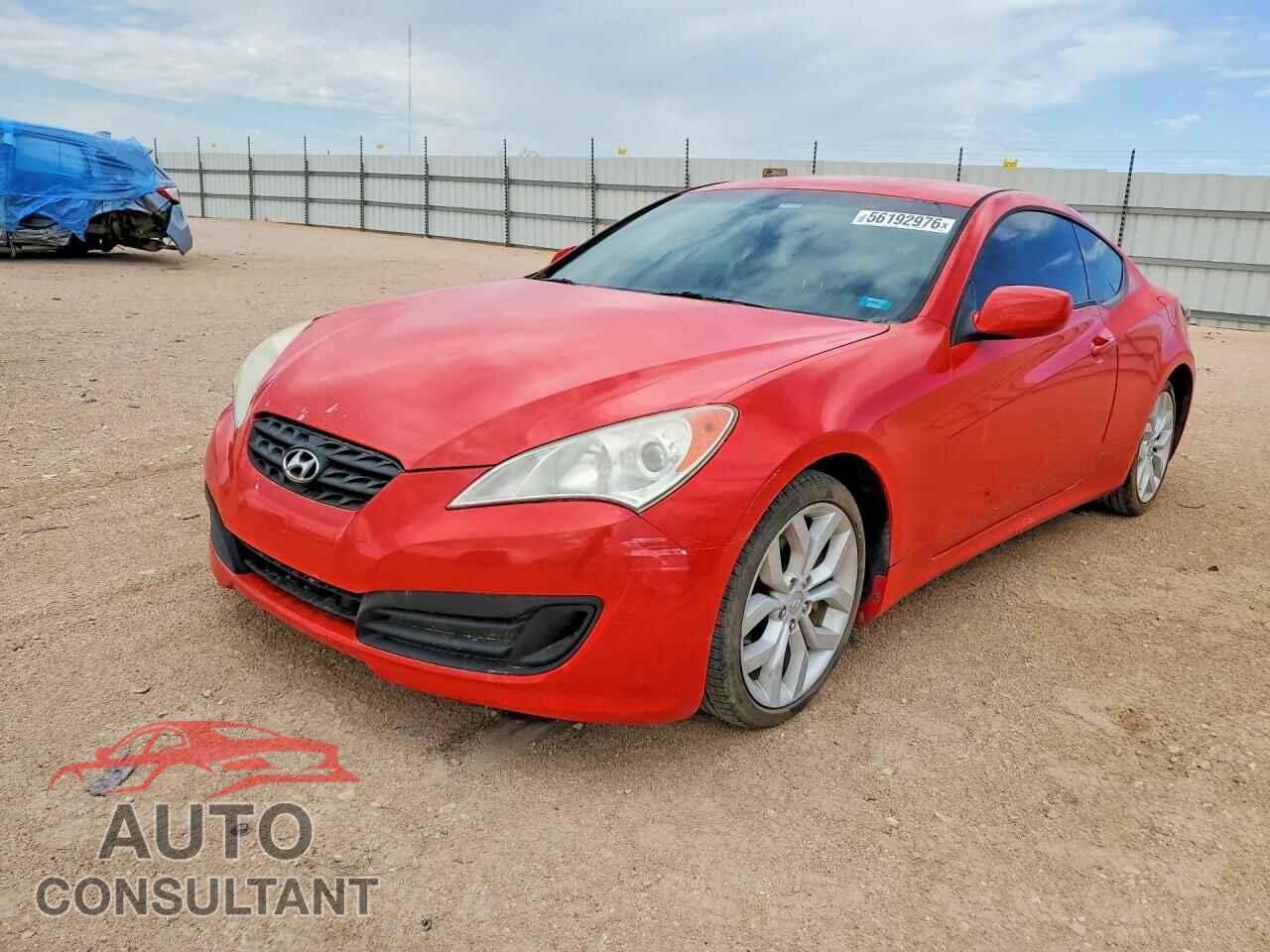 HYUNDAI GENESIS 2012 - KMHHT6KD4CU076990