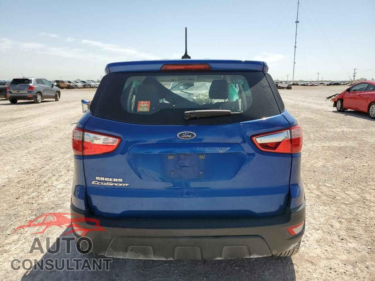 FORD ECOSPORT 2021 - MAJ3S2FE7MC455735