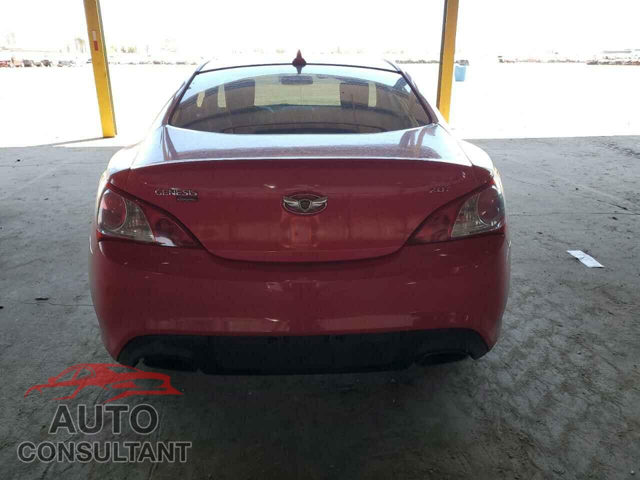 HYUNDAI GENESIS 2012 - KMHHT6KD6CU074450