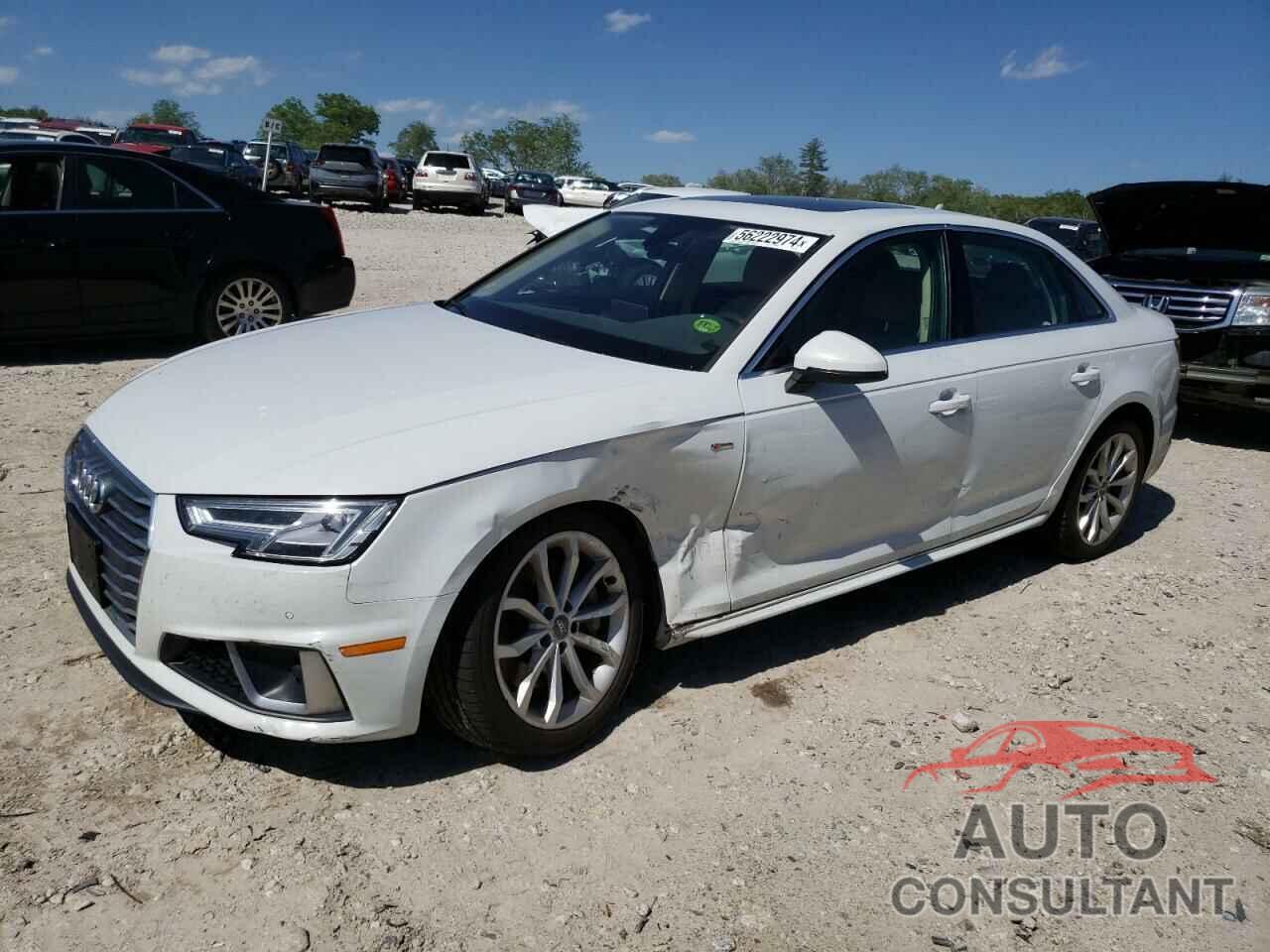 AUDI A4 2019 - WAUENAF43KN019359