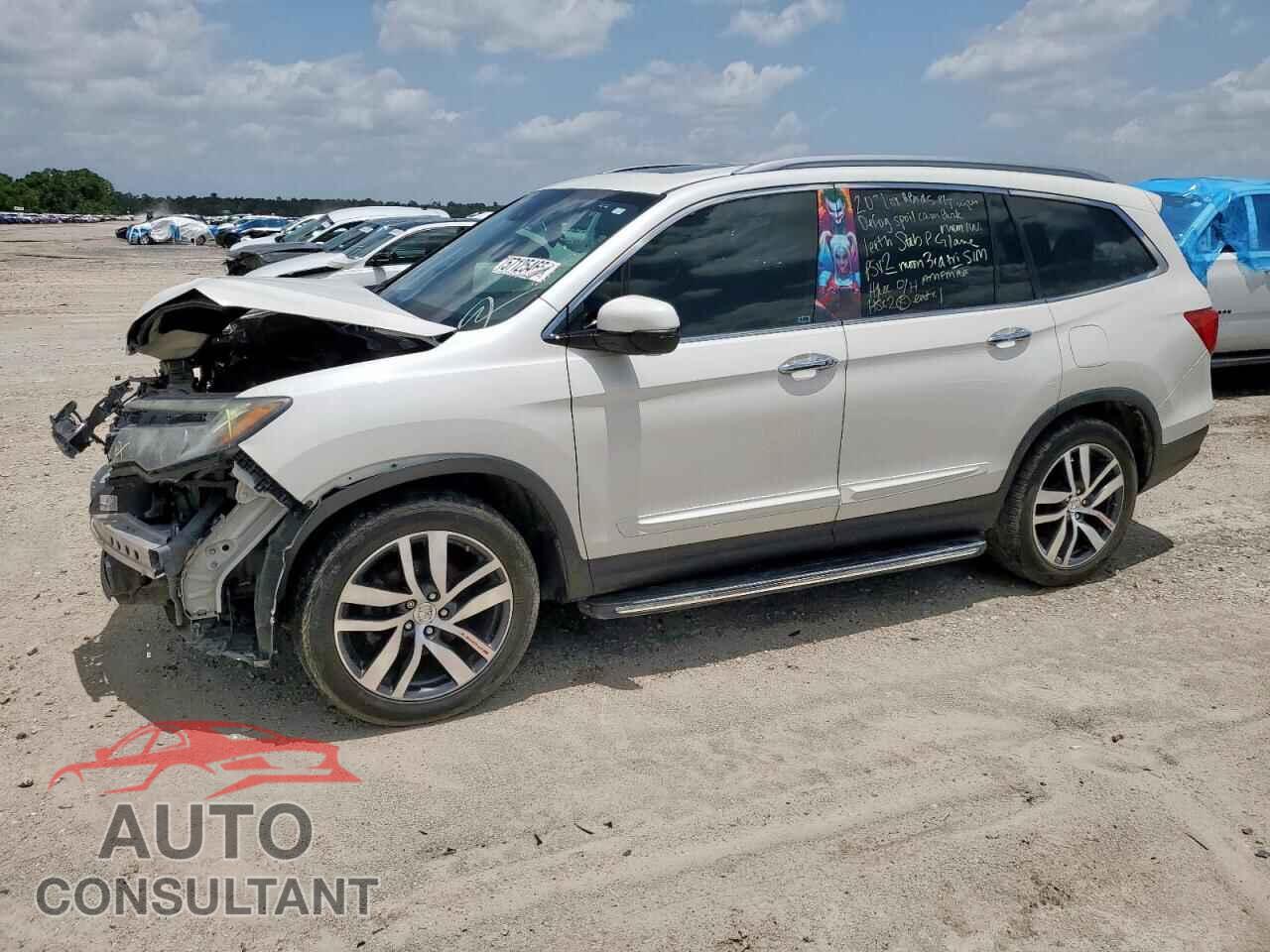 HONDA PILOT 2017 - 5FNYF6H90HB044455