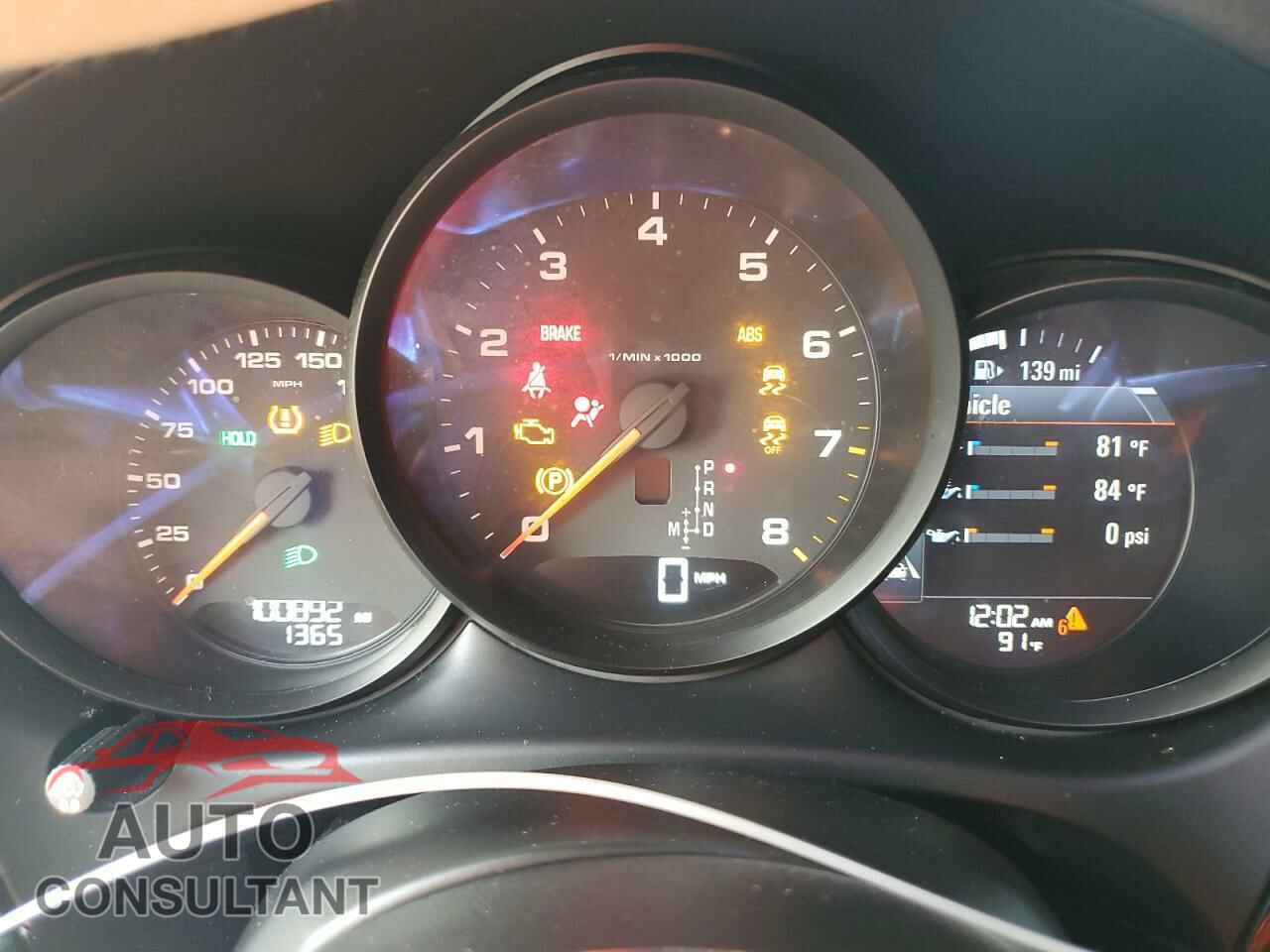 PORSCHE MACAN 2017 - WP1AA2A51HLB07025