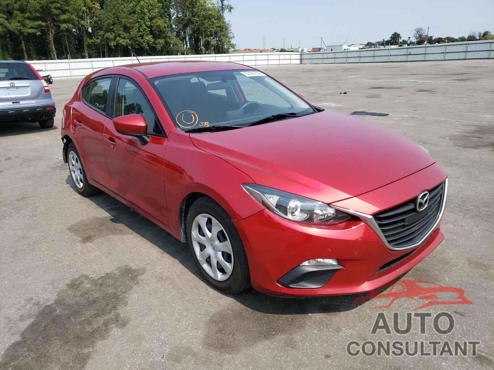 MAZDA 3 2016 - 3MZBM1J7XGM287124