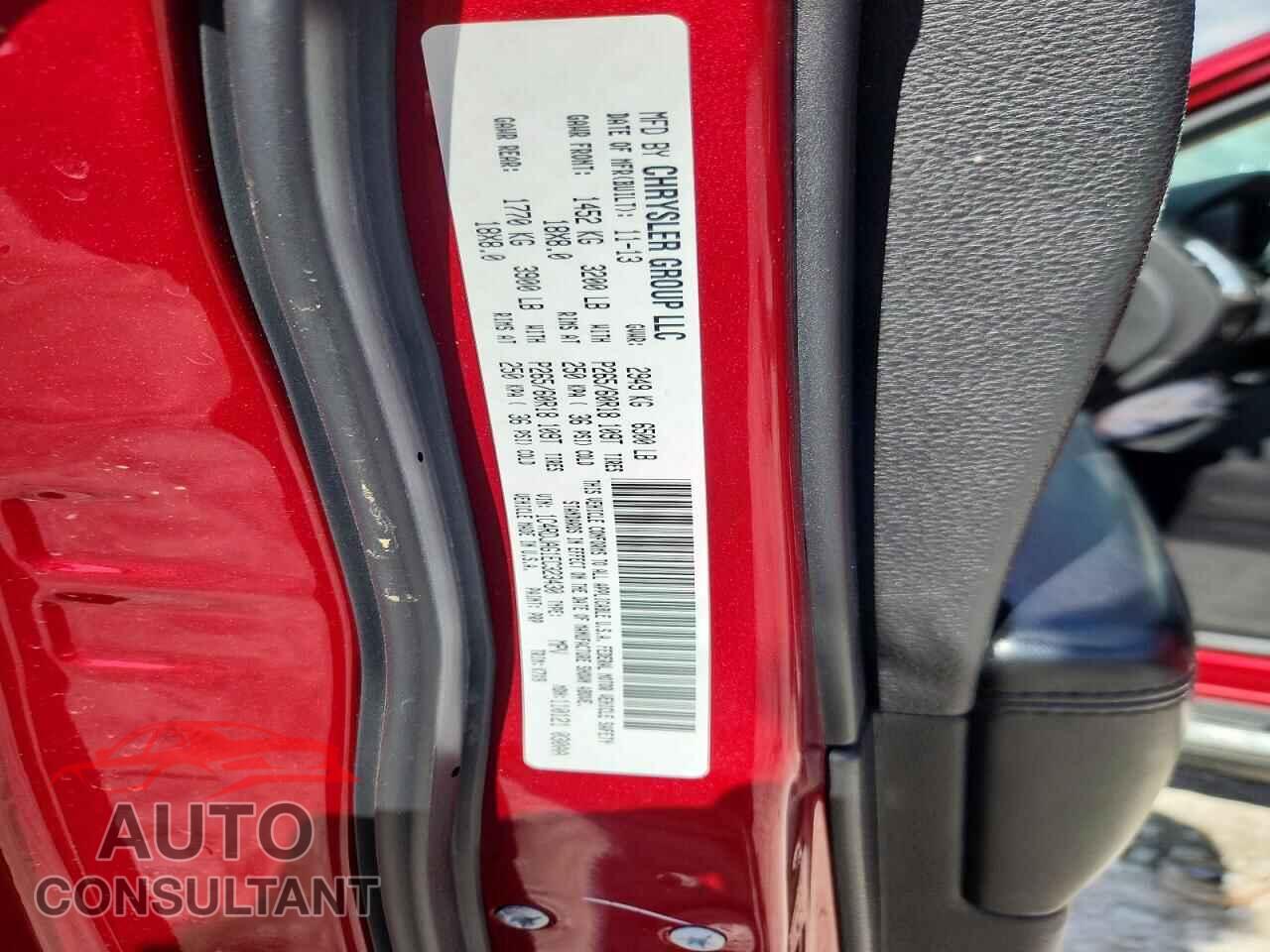 DODGE DURANGO 2014 - 1C4RDJAG1EC323430
