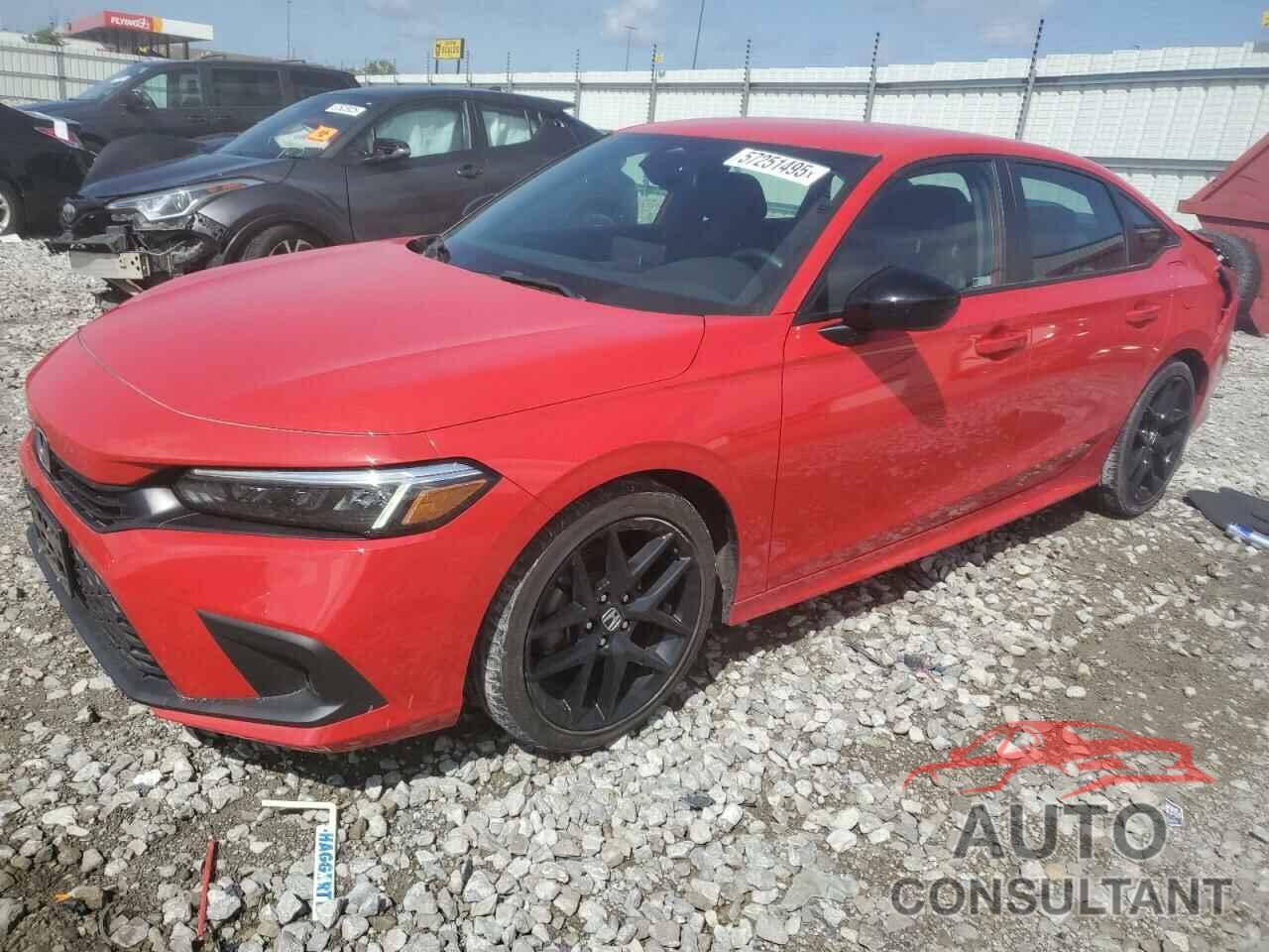 HONDA CIVIC 2023 - 2HGFE2F55PH527758