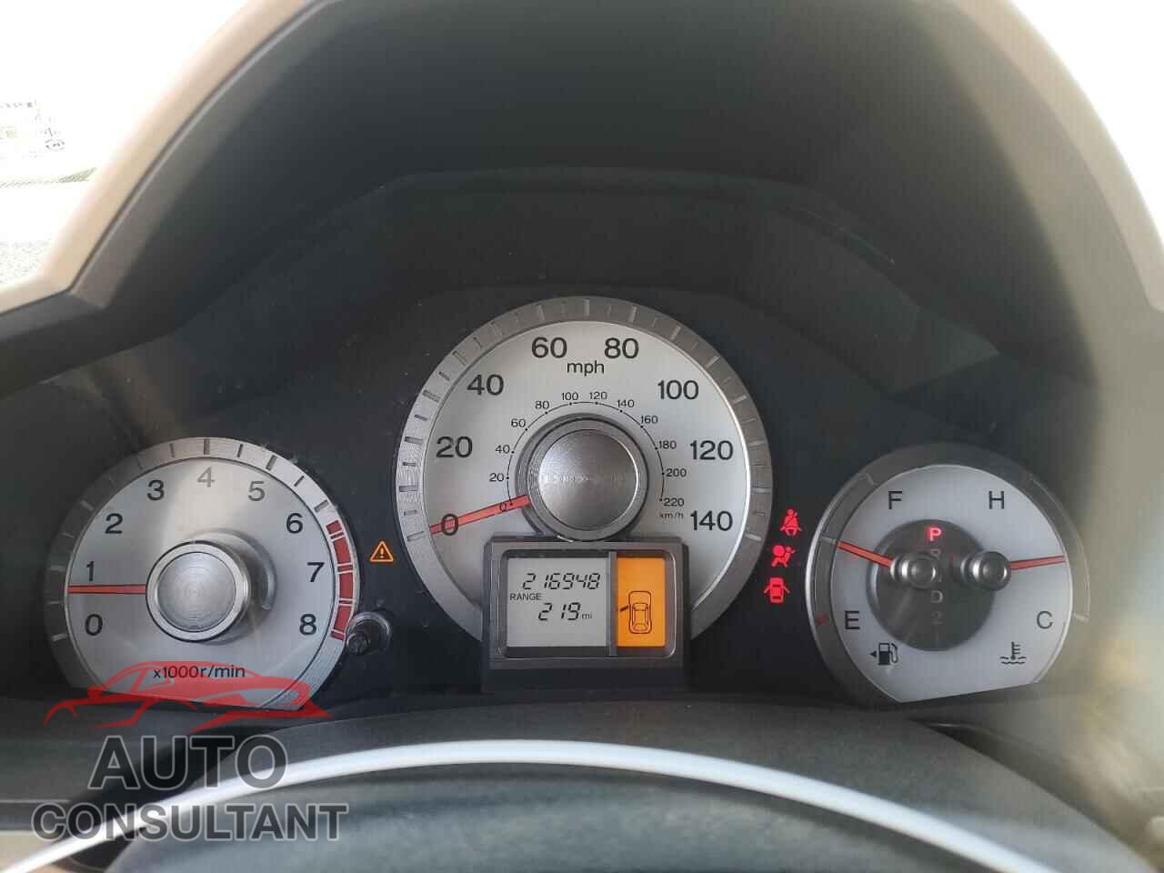HONDA PILOT 2010 - 5FNYF4H2XAB014666