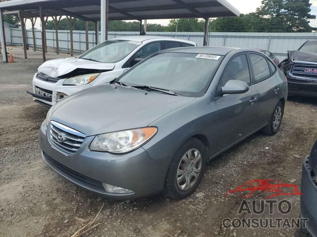HYUNDAI ELANTRA 2010 - KMHDU4ADXAU920898