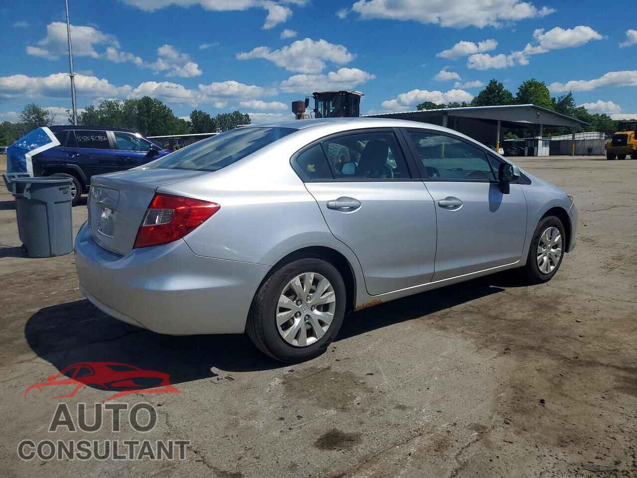 HONDA CIVIC 2012 - 2HGFB2F54CH607166