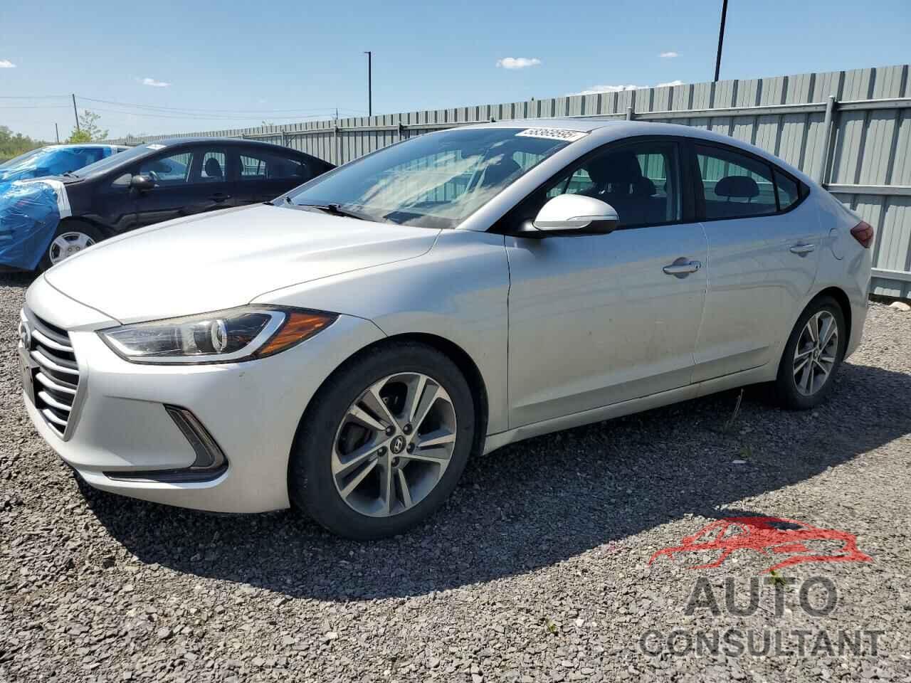 HYUNDAI ELANTRA 2017 - KMHD84LF8HU240477