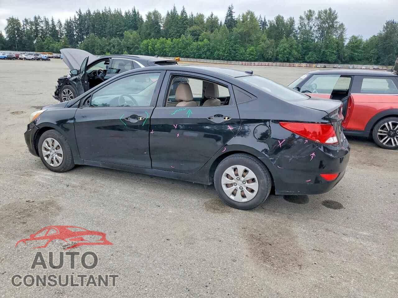 HYUNDAI ACCENT 2016 - KMHCT4AE1GU053021