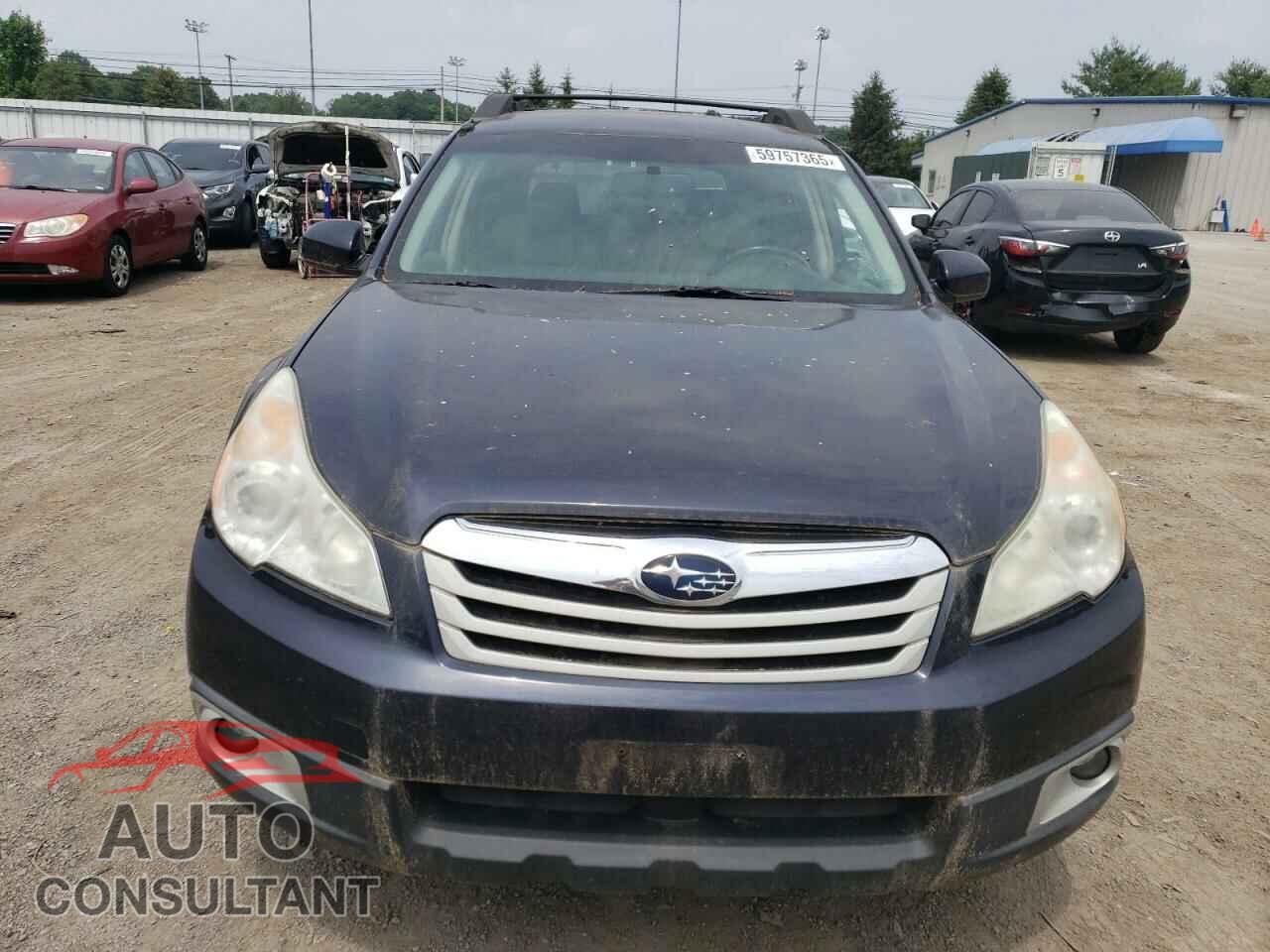 SUBARU OUTBACK 2012 - 4S4BRBCC0C3270344