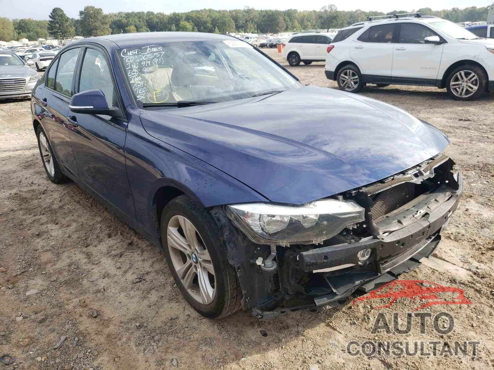 BMW 3 SERIES 2016 - WBA8E9G55GNU30434