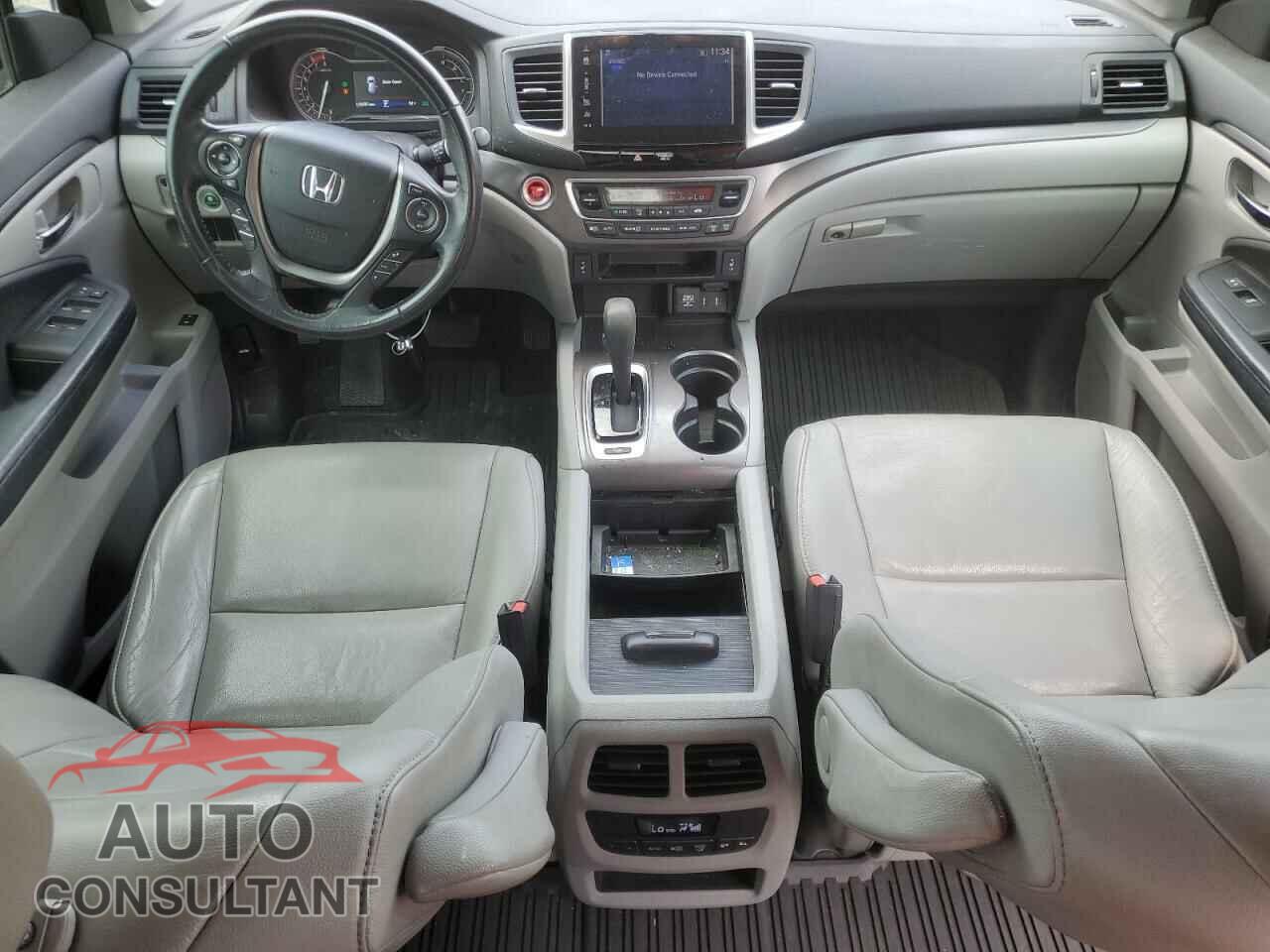 HONDA PILOT 2017 - 5FNYF5H54HB014298
