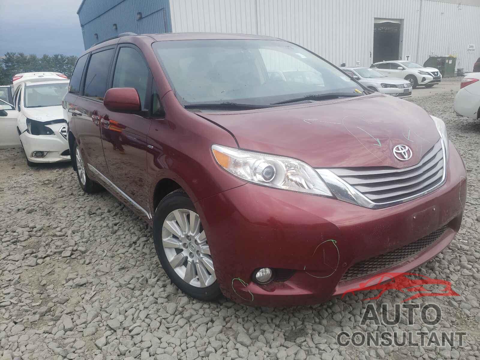 TOYOTA SIENNA 2016 - 5TDDK3DC1GS132581