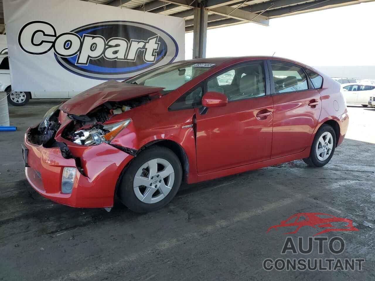 TOYOTA PRIUS 2010 - JTDKN3DU0A0139166