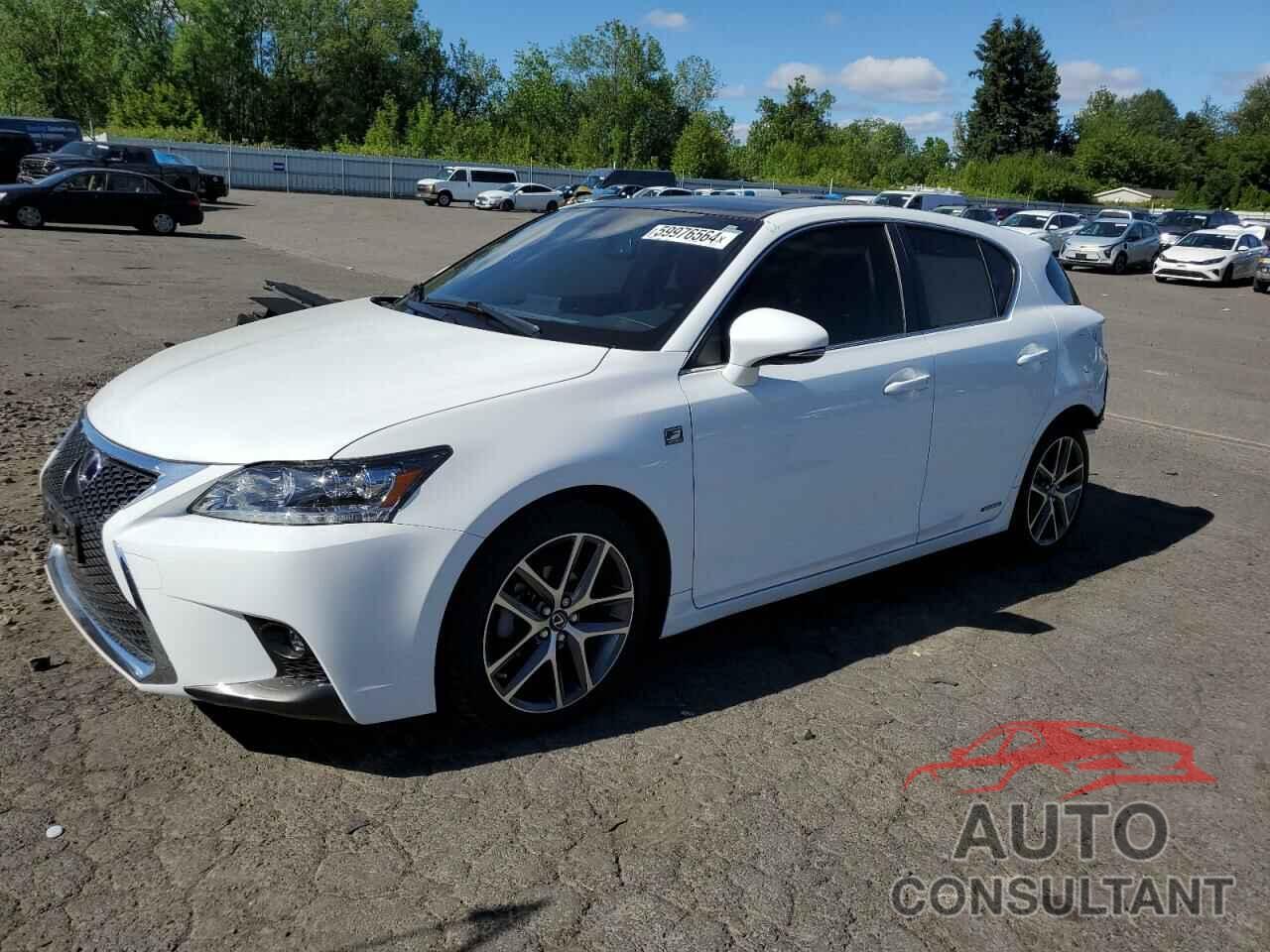 LEXUS CT 200 2016 - JTHKD5BH0G2276107