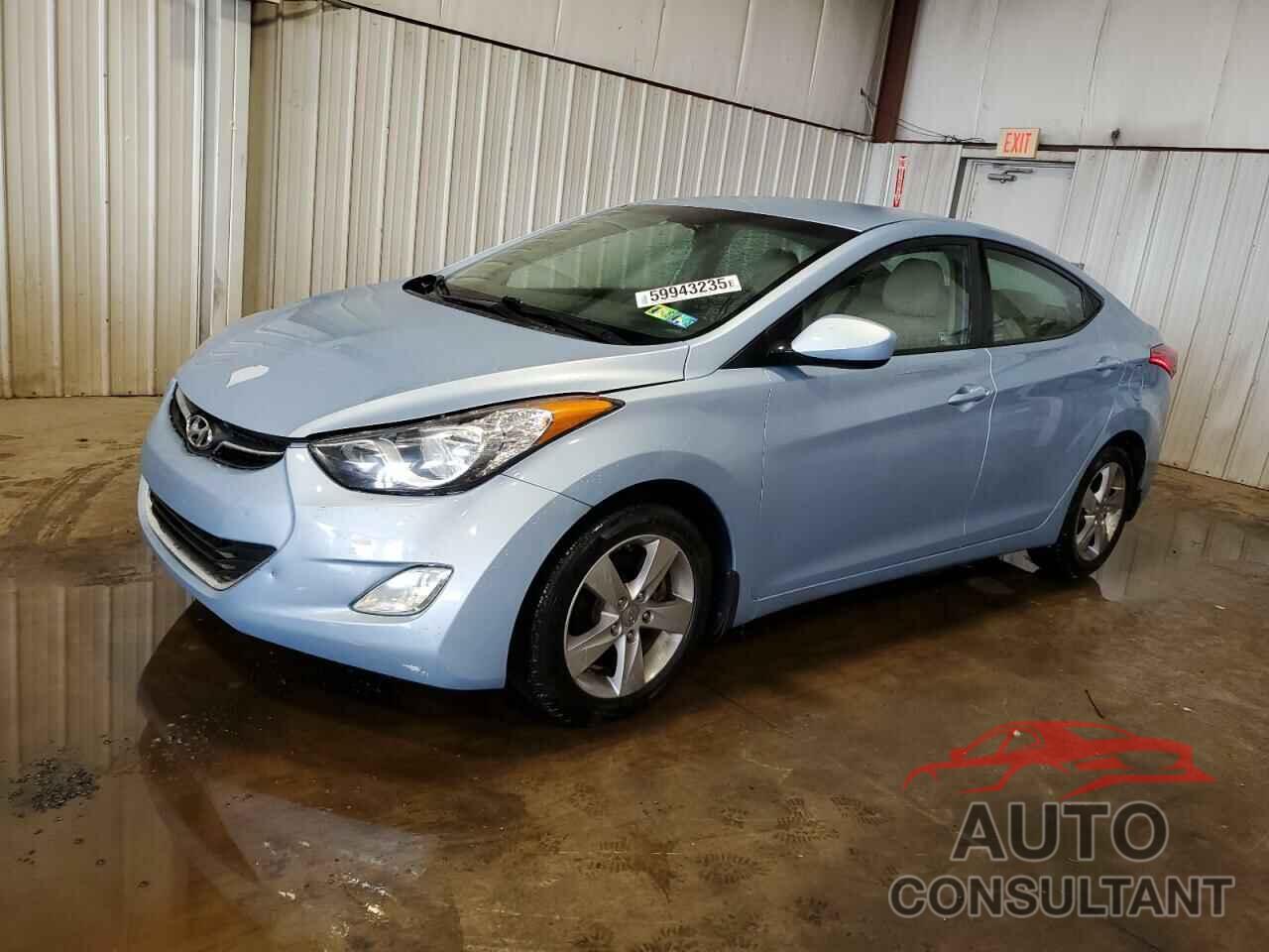 HYUNDAI ELANTRA 2012 - KMHDH4AE9CU386681