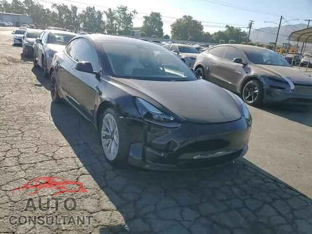 TESLA MODEL 3 2022 - 5YJ3E1EB8NF198768
