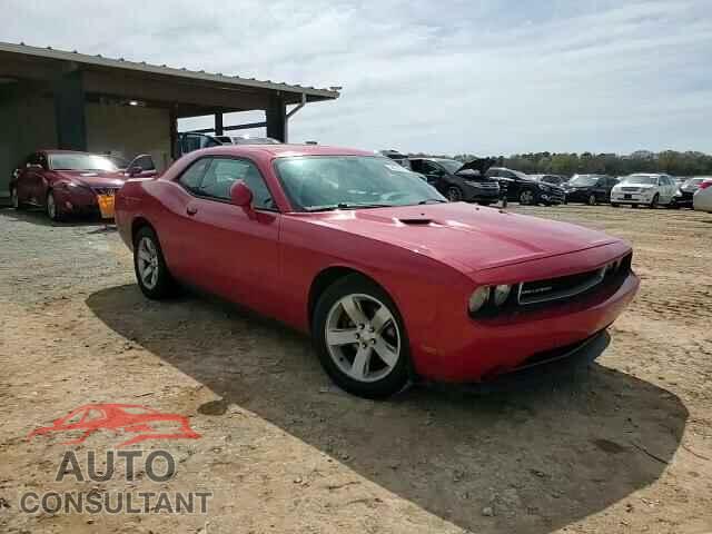 DODGE CHALLENGER 2012 - 2C3CDYAG3CH293604