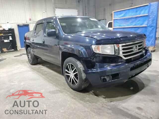 HONDA RIDGELINE 2012 - 5FPYK1F57CB458119