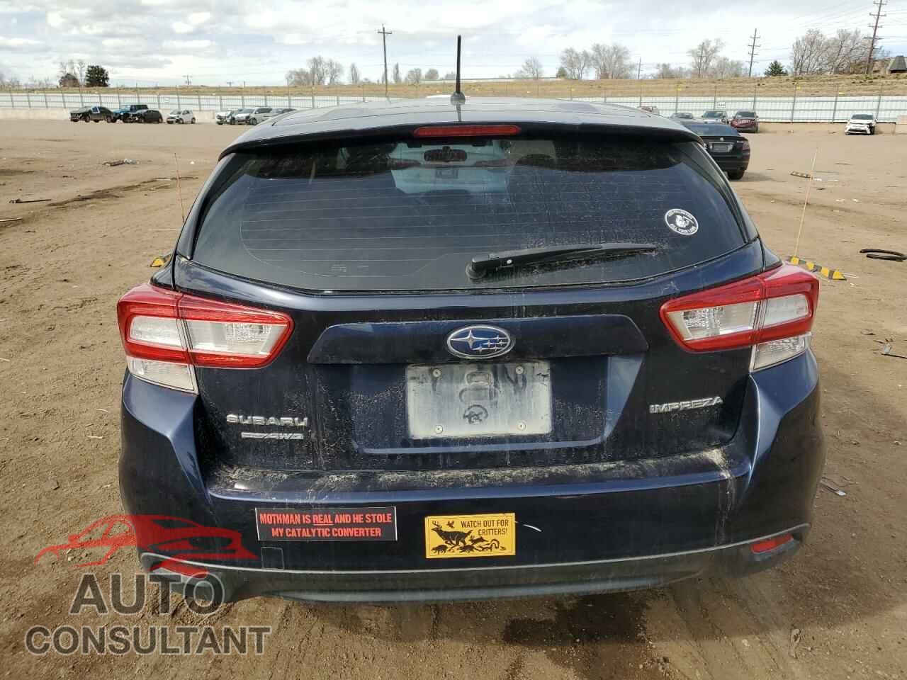 SUBARU IMPREZA 2019 - 4S3GTAB69K3760331