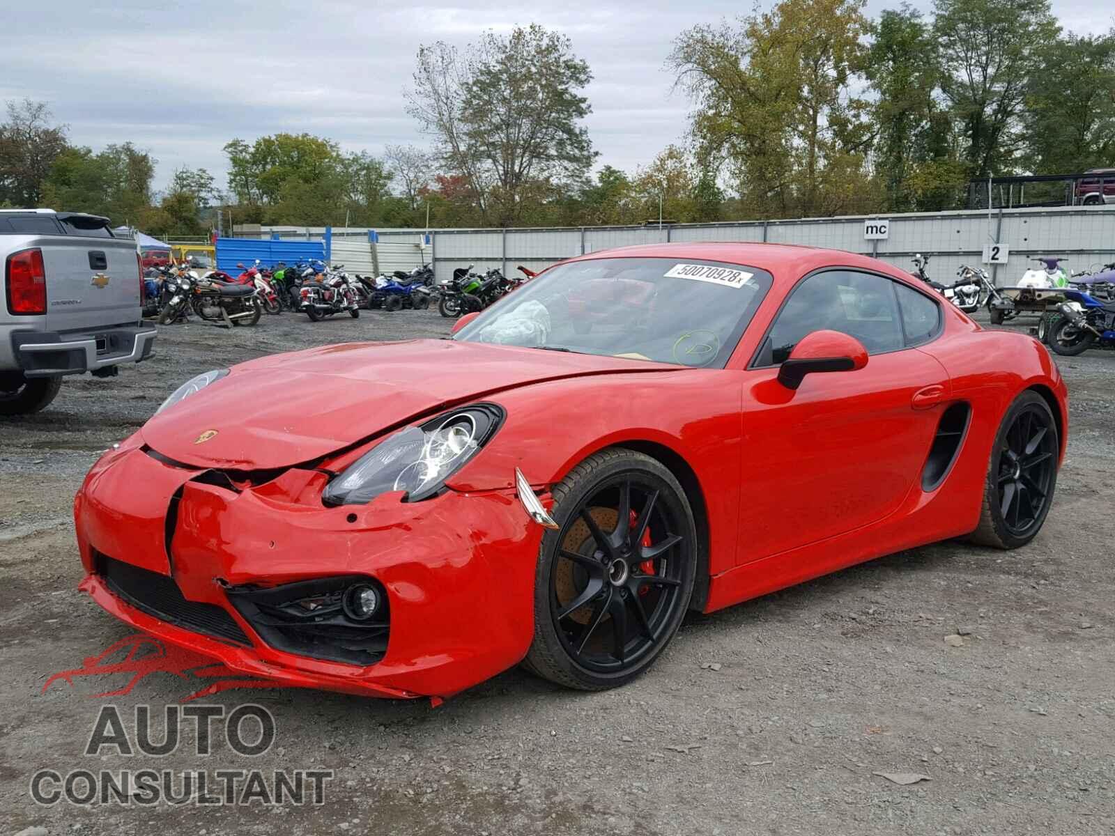 PORSCHE CAYMAN 2016 - WP0AB2A86GK185121