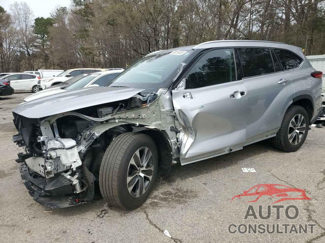 TOYOTA HIGHLANDER 2021 - 5TDHARAH9MS507779