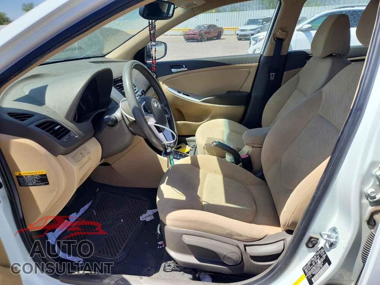 HYUNDAI ACCENT 2012 - KMHCU4AE5CU256310