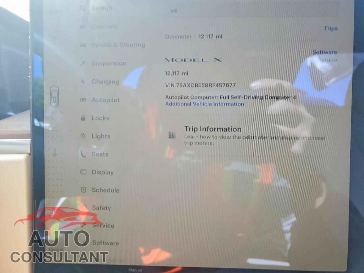 TESLA MODEL X 2024 - 7SAXCBE58RF457677