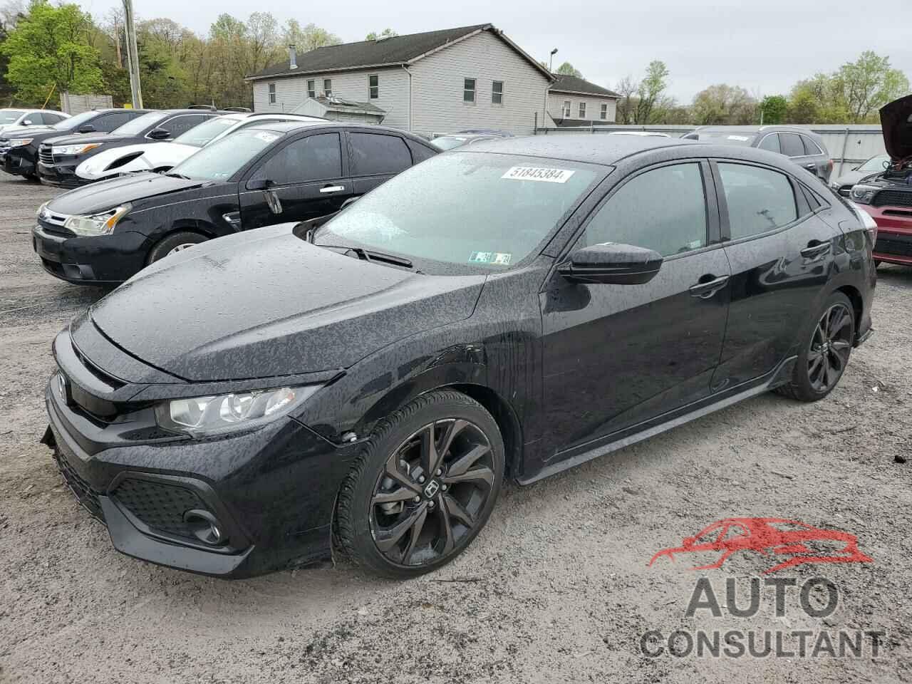 HONDA CIVIC 2018 - SHHFK7H49JU418725