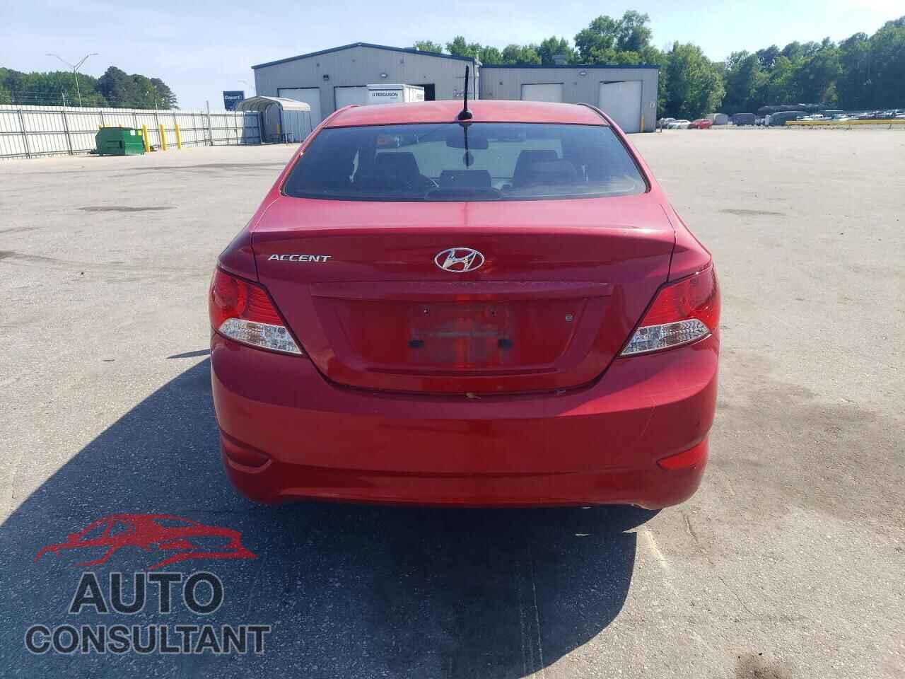 HYUNDAI ACCENT 2012 - KMHCU4AE7CU096236