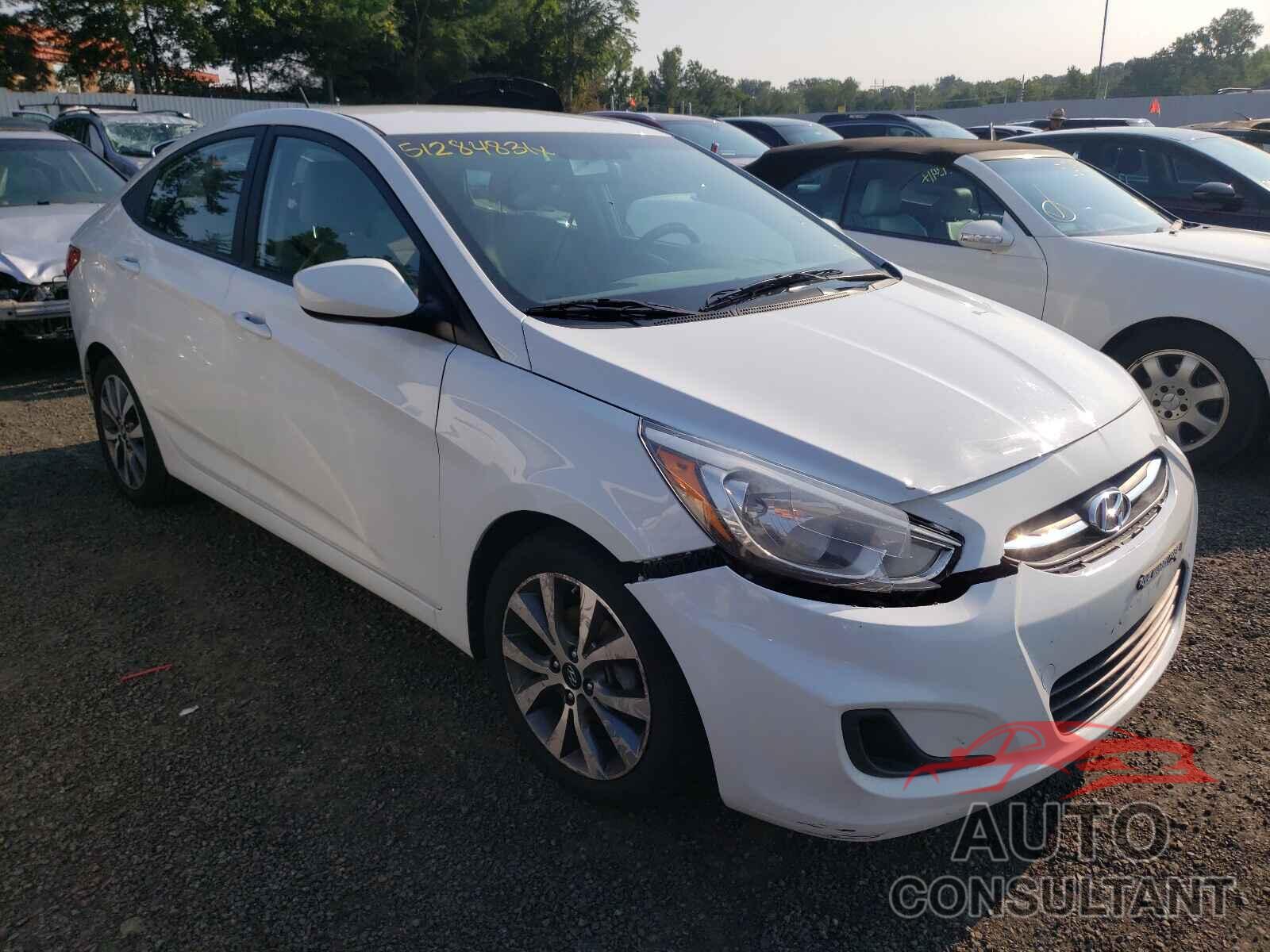 HYUNDAI ACCENT 2017 - KMHCT4AE1HU389544
