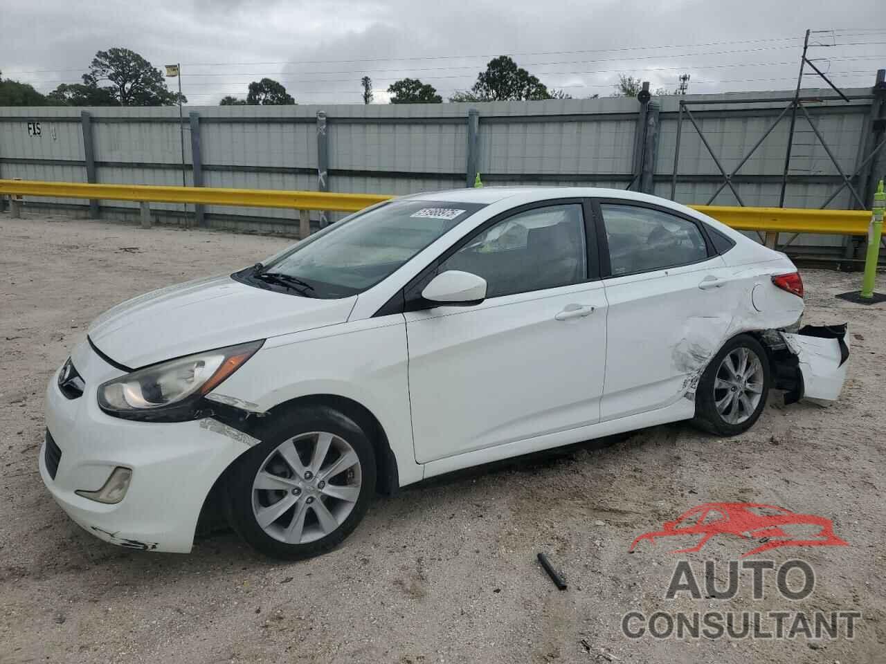 HYUNDAI ACCENT 2012 - KMHCU4AE3CU168985