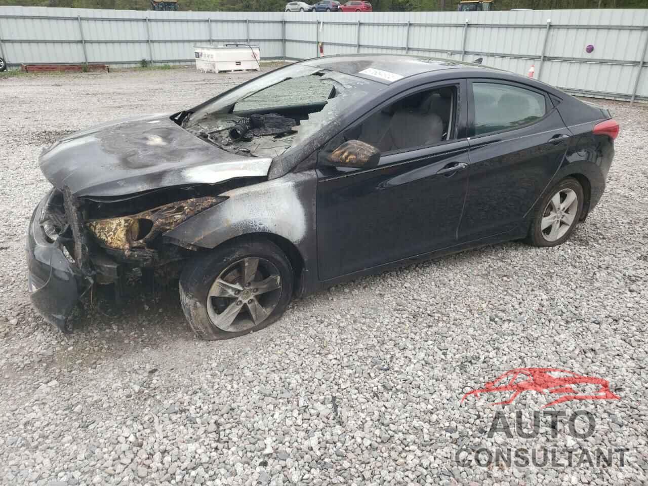 HYUNDAI ELANTRA 2013 - KMHDH4AEXDU892358