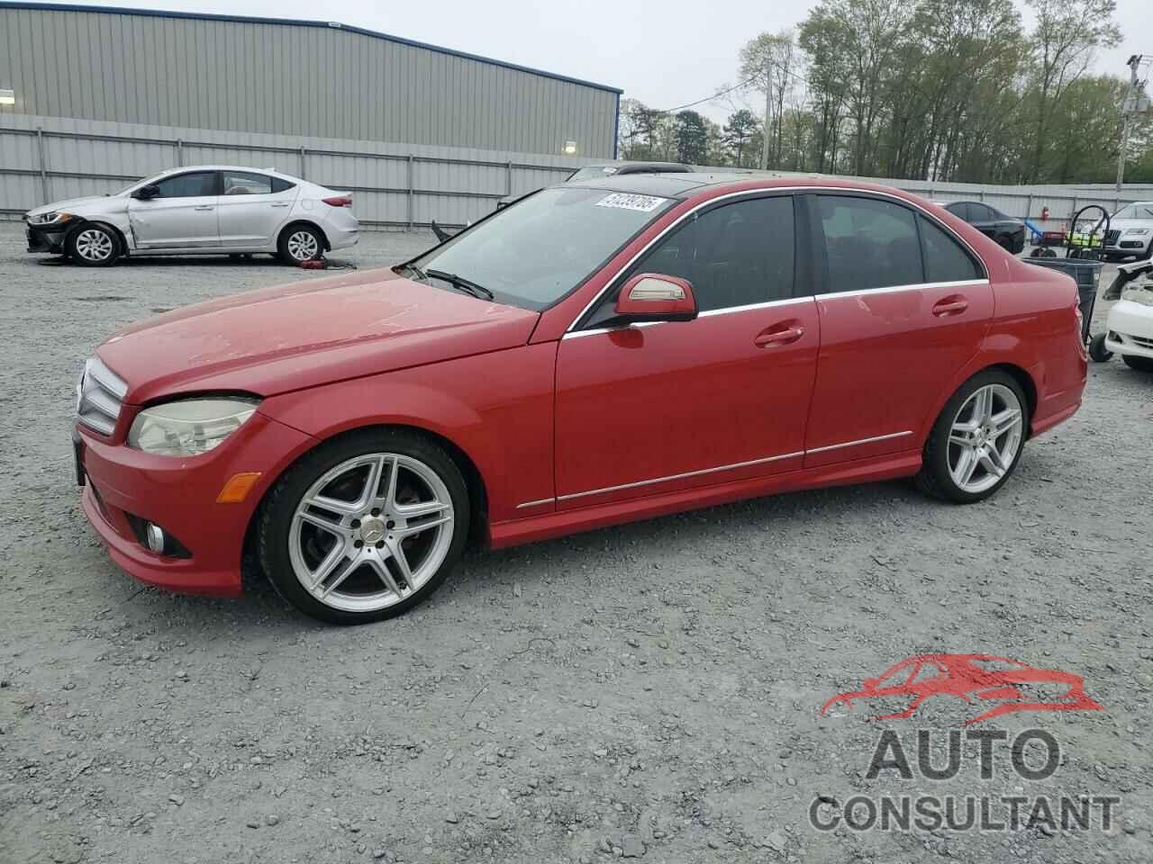 MERCEDES-BENZ C-CLASS 2009 - WDDGF54X49F233221