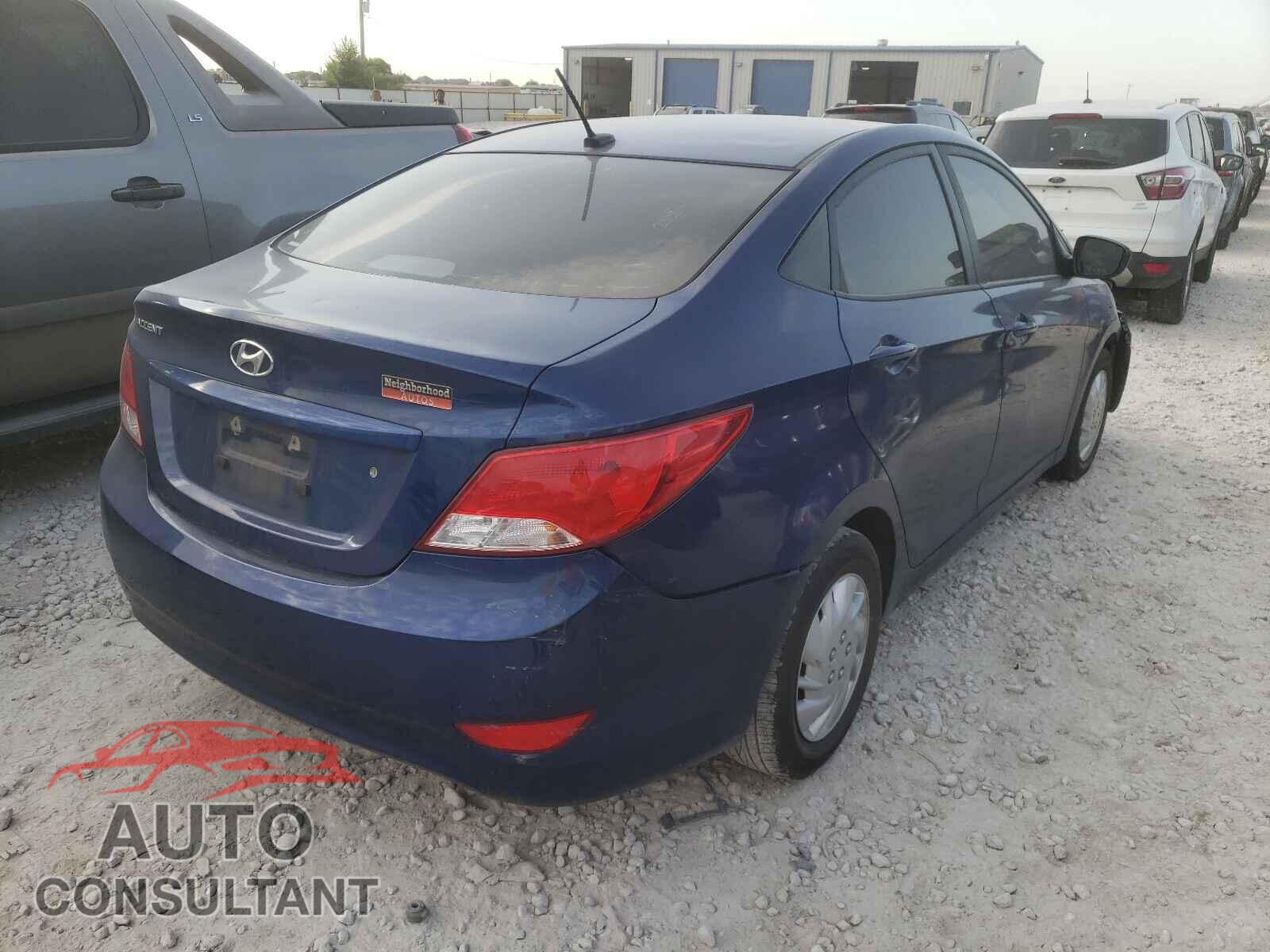 HYUNDAI ACCENT 2017 - KMHCT4AE2HU306784