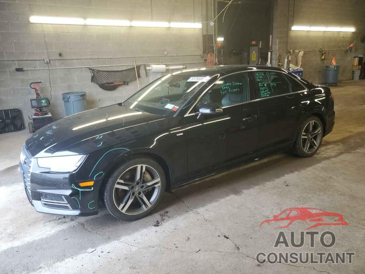 AUDI A4 2018 - WAUENAF48JA157033