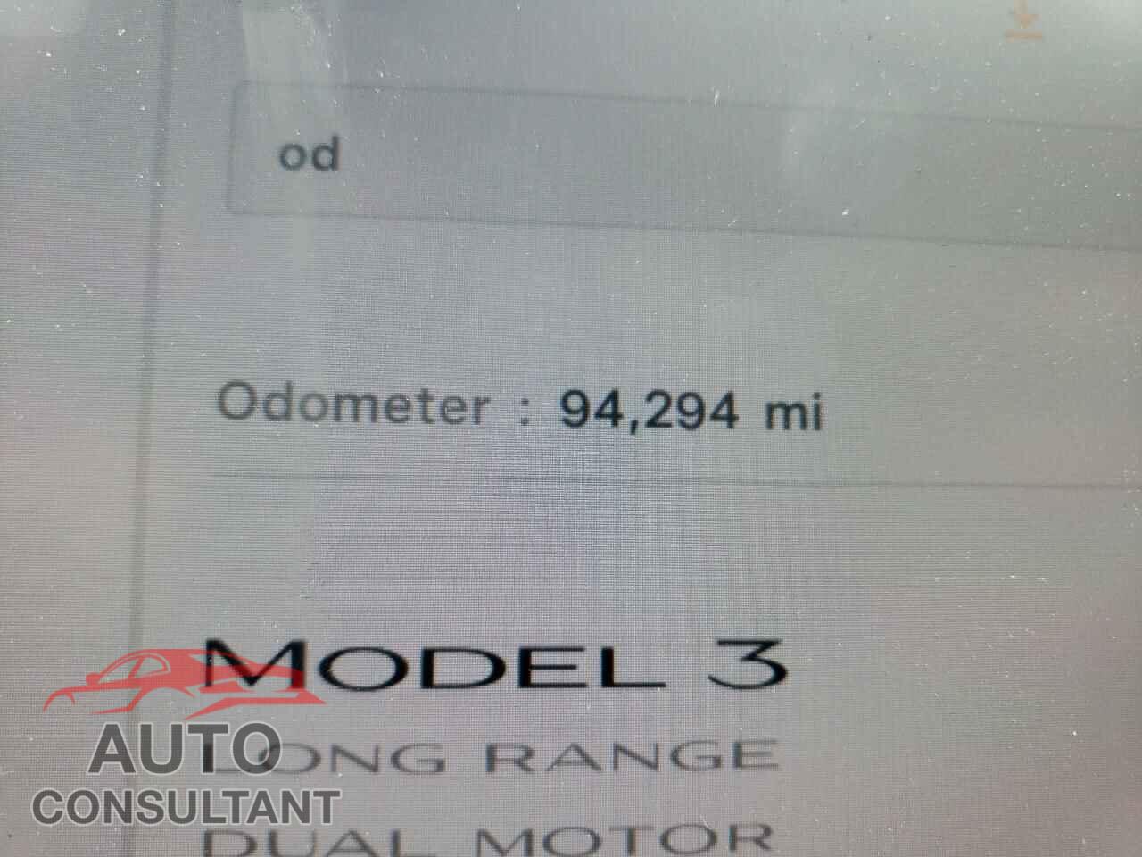 TESLA MODEL 3 2018 - 5YJ3E1EB9JF064720