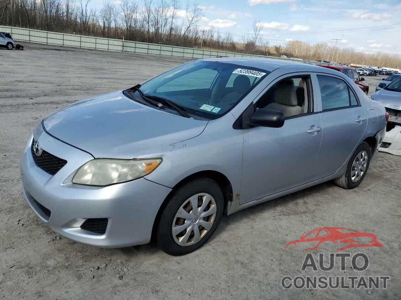 TOYOTA COROLLA 2009 - 2T1BU40E99C043030