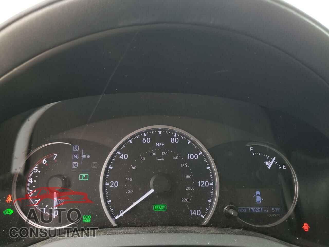 LEXUS CT 200 2012 - JTHKD5BH0C2086284