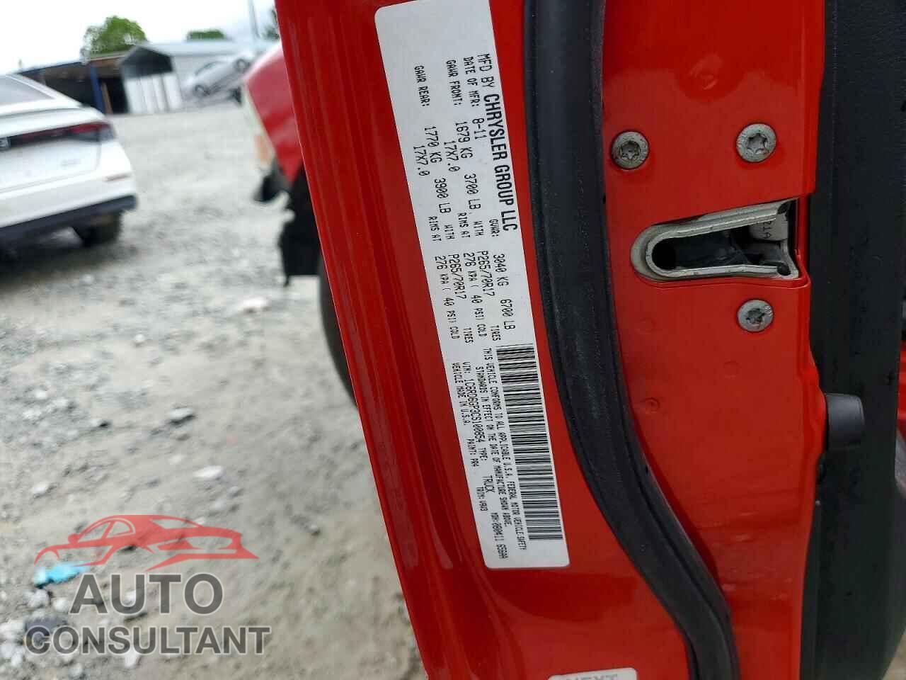 DODGE RAM 1500 2012 - 1C6RD6GP3CS100854
