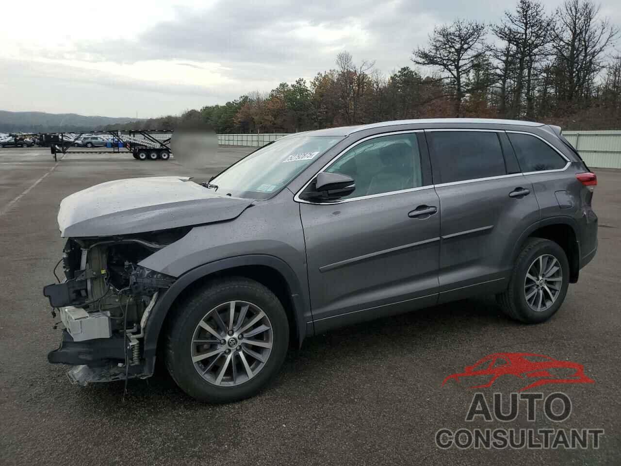 TOYOTA HIGHLANDER 2017 - 5TDJZRFHXHS465969