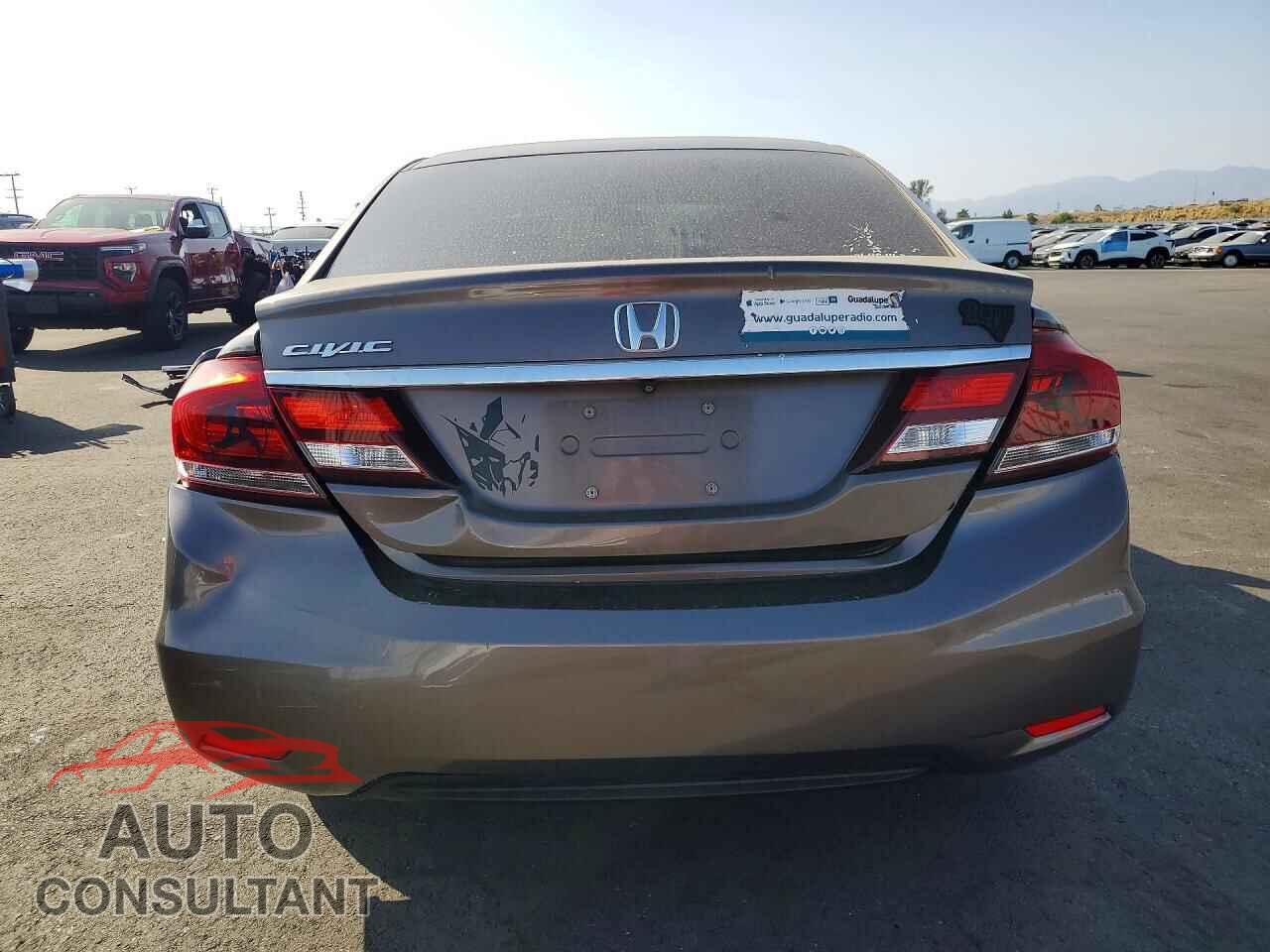 HONDA CIVIC 2013 - 19XFB2F50DE292300